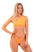 Dámské plavky Nebbia  One Shoulder Bandeau Bikini Top 449 Orange Neon