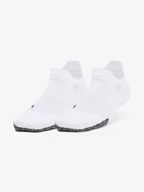 Dámské ponožky Under Armour  Breathe 2 No Show Tab 2pk-WHT