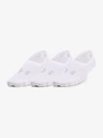 Dámské ponožky Under Armour  Breathe Lite Ultra Low 3p-WHT  M