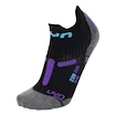 Dámské ponožky UYN  RUN 2IN SOCKS Black/Violet  35/36