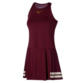 Dámské šaty Mizuno Printed Dress Cabernet