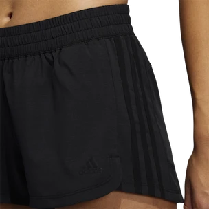 Dámské šortky adidas  Pacer 3-Stripes Woven Heather Shorts Black L