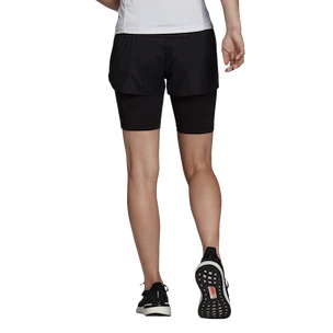 Dámské šortky adidas  Run Fast 2in1 Shorts Black XS