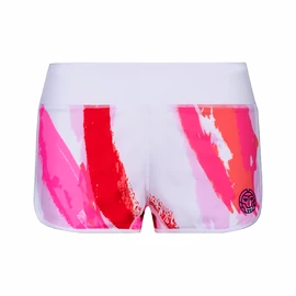 Dámské šortky BIDI BADU Hulda Tech 2 In 1 Shorts White/Red