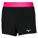 Dámské šortky Mizuno Alpha 4.5 Short Black/Pink Peacock M