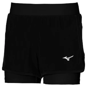 Dámské šortky Mizuno  ER 2in1 Short Black