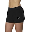 Dámské šortky Mizuno  ER 2in1 Short Black