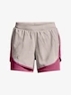 Dámské šortky Under Armour  Fly By Elite 2-in-1 Short-GRY