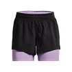 Dámské šortky Under Armour  Iso-Chill Run 2N1 Short-GRY