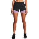 Dámské šortky Under Armour  Iso-Chill Run 2N1 Short-GRY