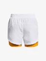 Dámské šortky Under Armour  Iso-Chill Run 2N1 Short-WHT