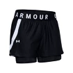 Dámské šortky Under Armour  Play Up 2-in-1 Shorts black