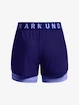 Dámské šortky Under Armour  Play Up 2-in-1 Shorts -BLU