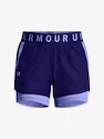 Dámské šortky Under Armour  Play Up 2-in-1 Shorts -BLU