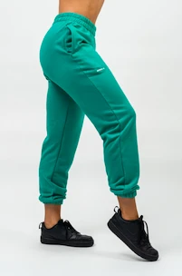 Dámské tepláky Nebbia GYM TIME Oversized Joggers With Pockets green L