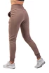 Dámské tepláky Nebbia  High-Waist Loose Fit Sweatpants "Feeling Good" 409 brown