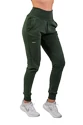 Dámské tepláky Nebbia  High-Waist Loose Fit Sweatpants "Feeling Good" 409 dark green