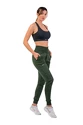 Dámské tepláky Nebbia  High-Waist Loose Fit Sweatpants "Feeling Good" 409 dark green