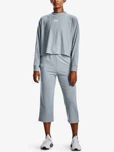 Dámské tepláky Under Armour  Rival Terry Flare Crop-BLU S