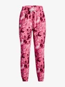 Dámské tepláky Under Armour  Rival Terry Print Jogger-PNK