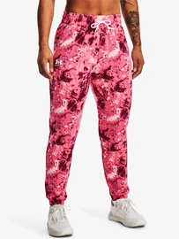 Dámské tepláky Under Armour Rival Terry Print Jogger-PNK