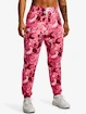 Dámské tepláky Under Armour  Rival Terry Print Jogger-PNK S