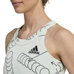 Dámské tílko adidas  Club Graphic Tank Linen Green