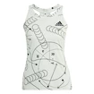 Dámské tílko adidas  Club Graphic Tank Linen Green