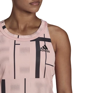 Dámské tílko adidas  Club Graphic Tank Wonder Mauve S