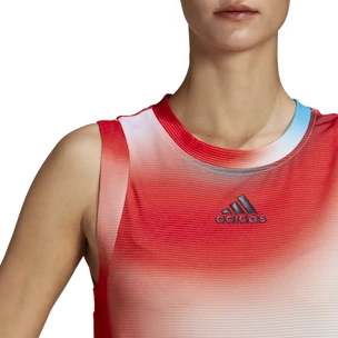 Dámské tílko adidas  Melbourne Printed Match Tank White/Red/Blue