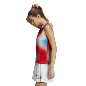 Dámské tílko adidas  Melbourne Printed Match Tank White/Red/Blue