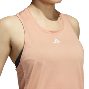 Dámské tílko adidas  Training 3-Stripes Tank Ambient Blush XS