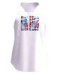 Dámské tílko BIDI BADU  New York 2024 Chill Tank Dark Blue/Red