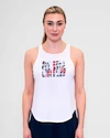 Dámské tílko BIDI BADU  New York 2024 Chill Tank Dark Blue/Red