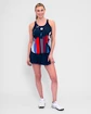 Dámské tílko BIDI BADU  New York 2024 Tank Dark Blue/Red