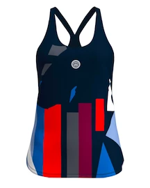 Dámské tílko BIDI BADU New York 2024 Tank Dark Blue/Red