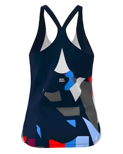 Dámské tílko BIDI BADU  New York 2024 Tank Dark Blue/Red