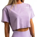 Dámské tílko GymBeam  Limitless Cropped T-shirt Lavender