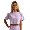 Dámské tílko GymBeam  Limitless Cropped T-shirt Lavender