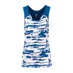 Dámské tílko K-Swiss  Hypercourt Stripe Tank Print/Classic Blue M