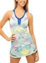 Dámské tílko Lucky in Love  Flow Motion Cami w/ Bra Blue Marine S