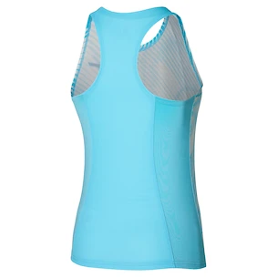 Dámské tílko Mizuno  Charge Printed Tank Blue Glow