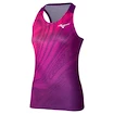 Dámské tílko Mizuno  Charge Printed Tank Purple Magic M