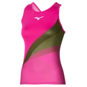 Dámské tílko Mizuno  Release Printed Tank Pink Glo