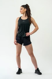 Dámské tílko Nebbia FIT Activewear Tank Top “Airy” with Reflective Logo black