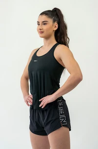 Dámské tílko Nebbia  FIT Activewear Tank Top “Airy” with Reflective Logo black