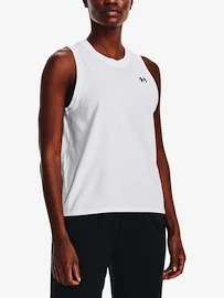 Dámské tílko Under Armour Essential Cttn Strch Tank-WHT