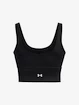 Dámské tílko Under Armour  Meridian Fitted Crop Tank-BLK