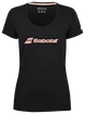 Dámské tričko Babolat  Exercise Babolat Tee Women Black