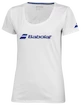 Dámské tričko Babolat  Exercise Babolat Tee Women White